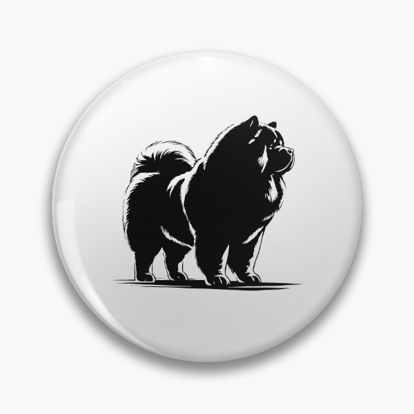 Item preview, Chow Chow – Lionheart in fluffy design designed and sold by RetroMaritalArt.