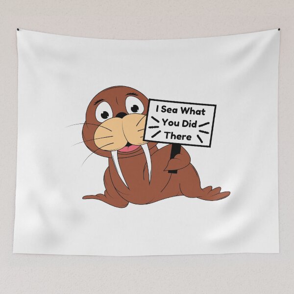 Item preview, walrus designed and sold by DesignDazzles.