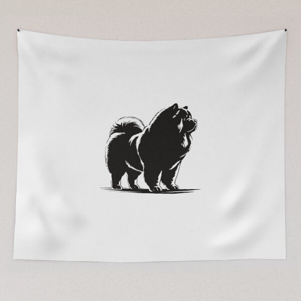 Item preview, Chow Chow – Lionheart in fluffy design designed and sold by RetroMaritalArt.