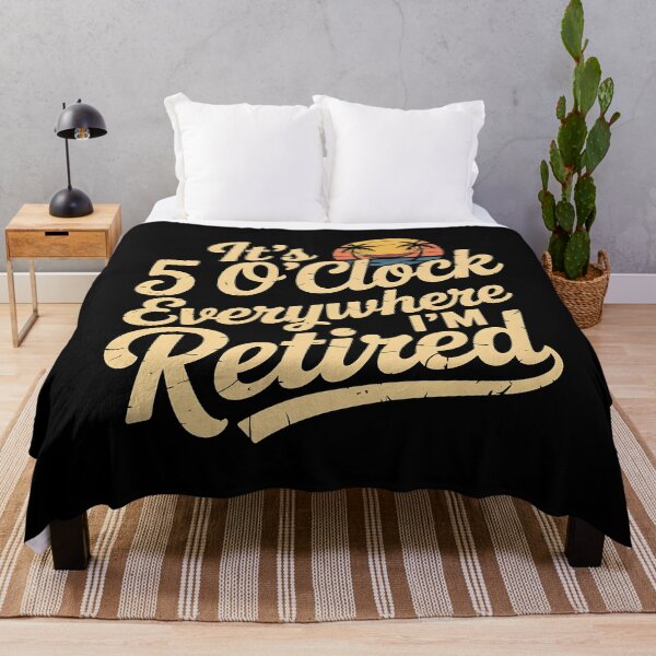 Item preview, It`s 5 O`clock Everywhere I`m Retired 2025 designed and sold by Redgiant87x.