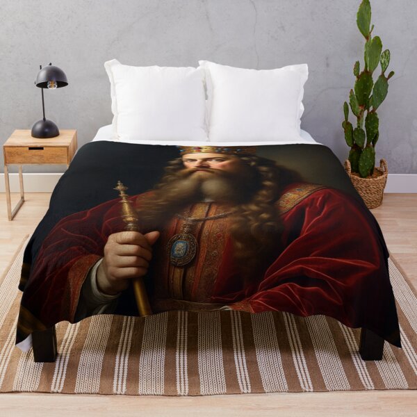 Item preview, Portrait of King Constantine the Great vintage art designed and sold by Vintage Designs +.
