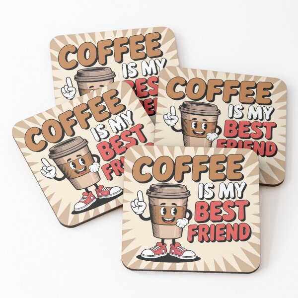 Item preview, Coffee is My Best Friend – Funny Coffee Mug Gift for True Coffee Lovers designed and sold by Cafe-Color.