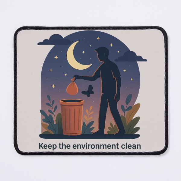 Item preview, Keep The environment clean – Respect the Earth designed and sold by Afraadil001.