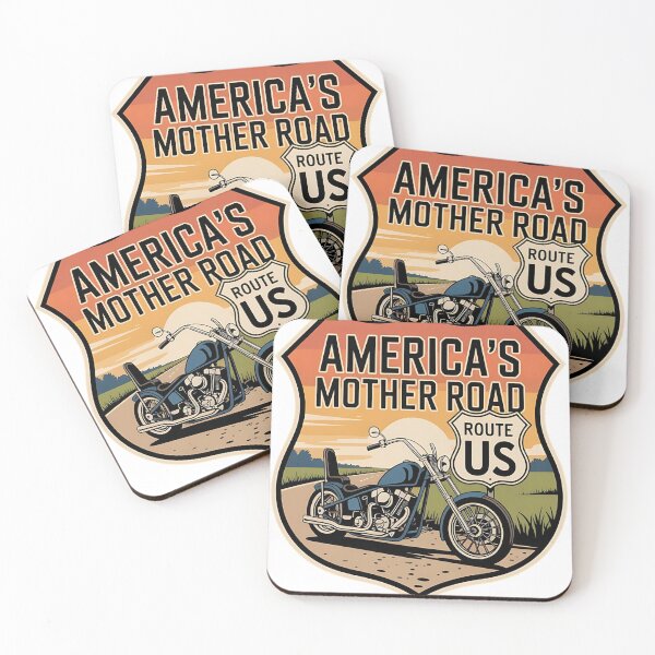 Item preview, America's mother road - US roadtrip - American adventure - Travel by car - Great american road - Road to america - USA route designed and sold by JansenGS.