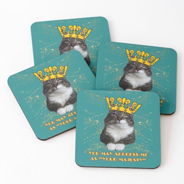 Item preview, YOU MAY ADDRESS ME AS "YOUR MAJESTY" designed and sold by Pawethic Prints Studio.