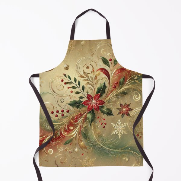 Item preview, Magia del Crepúsculo de Poinsettia Arte Abstracto Especial de Navidad designed and sold by Dream Bloom Gallery.