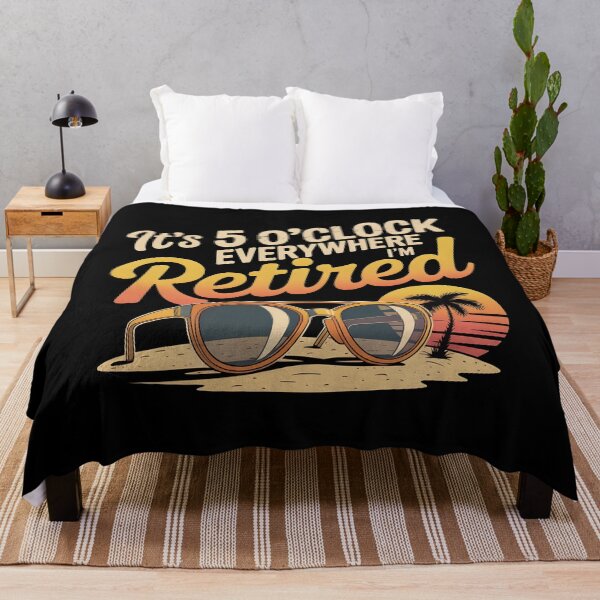 Item preview, It`s 5 O`clock Everywhere I`m Retired 2025 designed and sold by Redgiant87x.