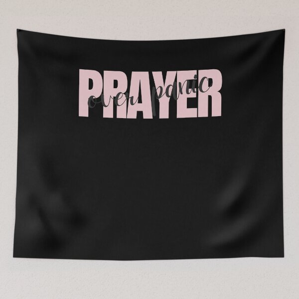 Item preview, Prayer Over Panic Cute Christian faith Prayer saying designed and sold by snowry.
