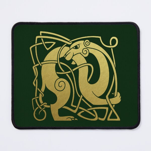 Item preview, Medieval Style Celtic Nordic Knotwork Greyhound Dog designed and sold by Pixelchicken.