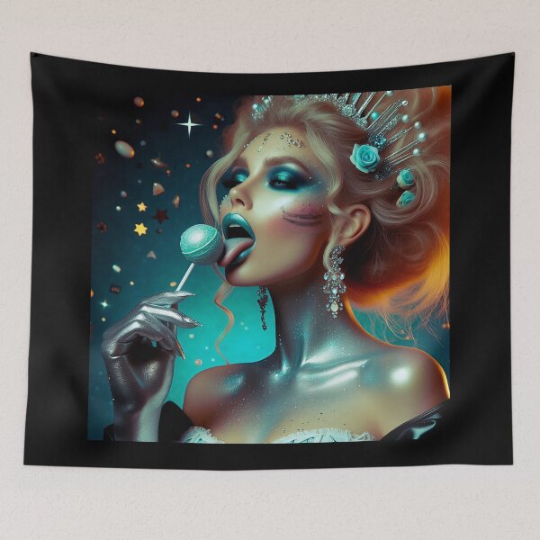 Item preview, Fantasy Princess Turquoise Lollipop designed and sold by Voodoo Store Paranormal Collections.