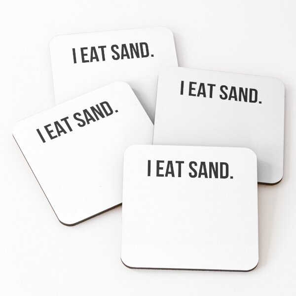Item preview, I Eat Sand. Funny meme Gen Z humor surfer joke designed and sold by snowry.