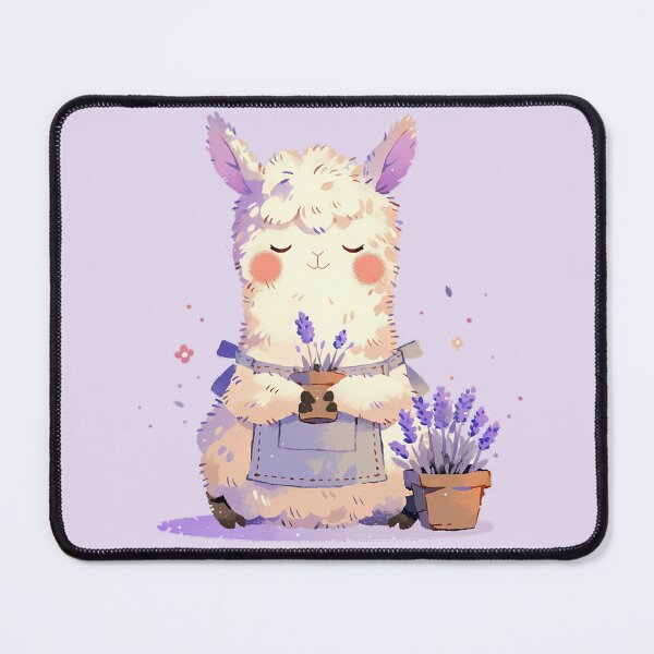 Item preview, Happy Lavender Llama designed and sold by WoollenLlama.