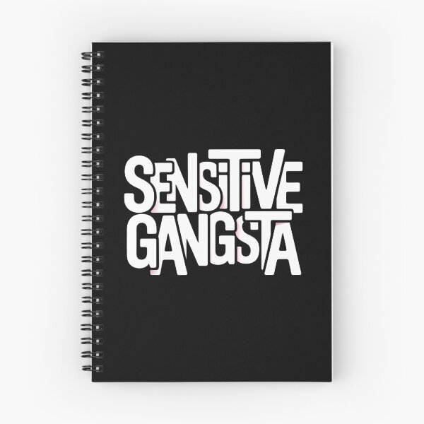 Item preview, Sensitive Gangsta - This gift is perfect for people who combine a tough style with a sensitive heart and want to express themselves with humor and authenticity.  designed and sold by ZyziowskyArt.