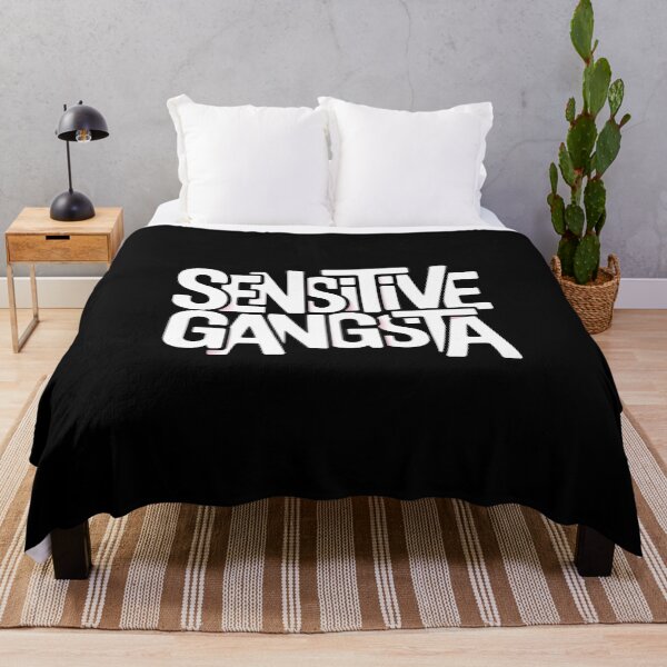 Item preview, Sensitive Gangsta - This gift is perfect for people who combine a tough style with a sensitive heart and want to express themselves with humor and authenticity.  designed and sold by ZyziowskyArt.