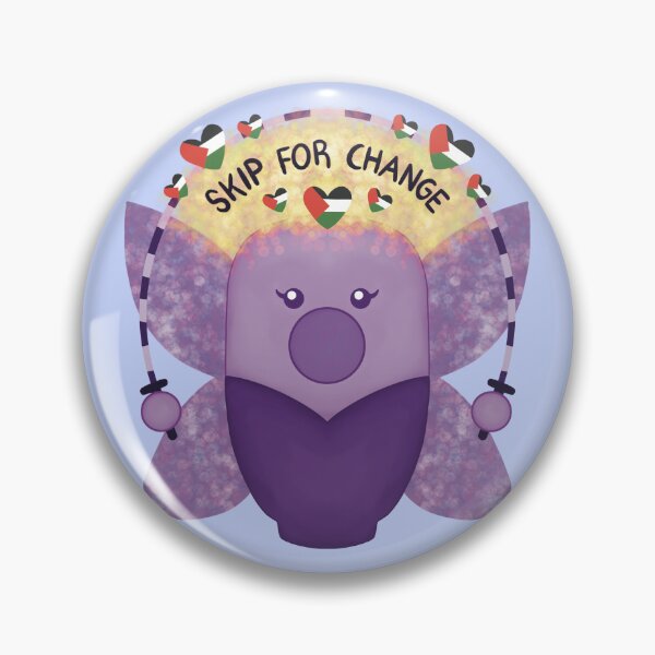 Item preview, Big Summer Skip Fairy | Charity Edition designed and sold by TwinkleBellStudio.