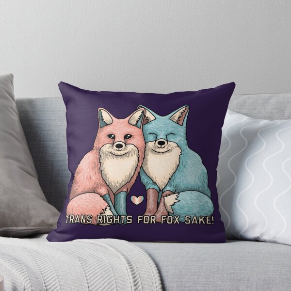 Item preview, Trans Rights for Fox Sake designed and sold by Art by Veya.