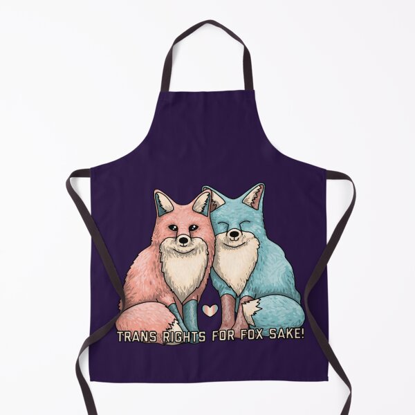 Item preview, Trans Rights for Fox Sake designed and sold by Art by Veya.