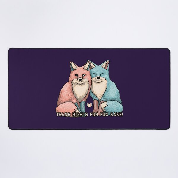 Item preview, Trans Rights for Fox Sake designed and sold by Art by Veya.