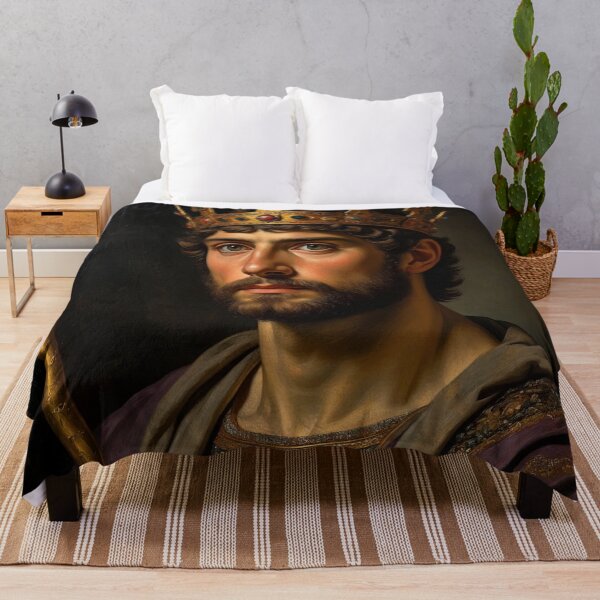Item preview, Portrait of King Constantine the Great vintage art designed and sold by Vintage Designs +.
