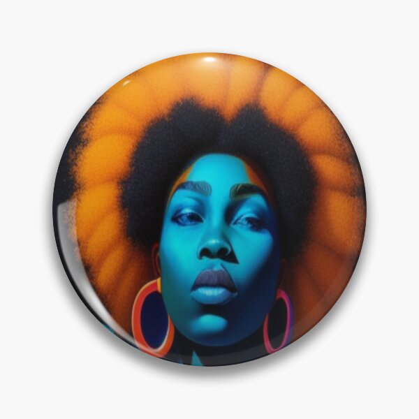 Item preview, AFRO BLUE designed and sold by R0X Designs .