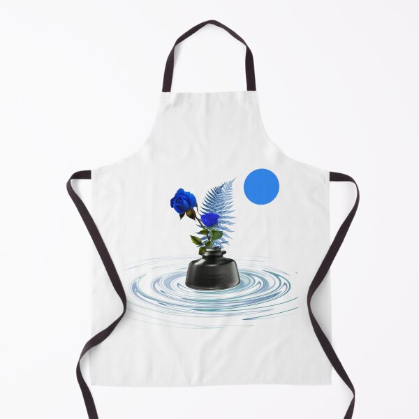 Item preview, Bluer than Blue Boho Collection - Single Rose with Ferns designed and sold by Dailywalker22.