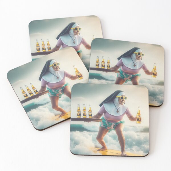 Item preview, "Sister Suds & Surf: Holy Water Never Tasted This Good!" designed and sold by Print Fiction.
