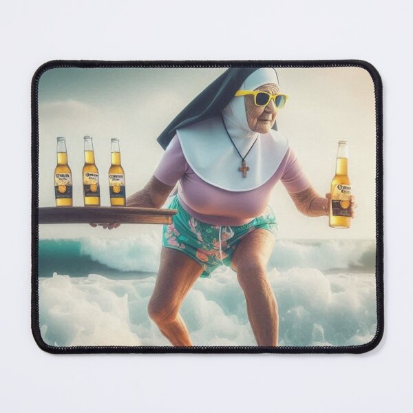 Item preview, "Sister Suds & Surf: Holy Water Never Tasted This Good!" designed and sold by Print Fiction.