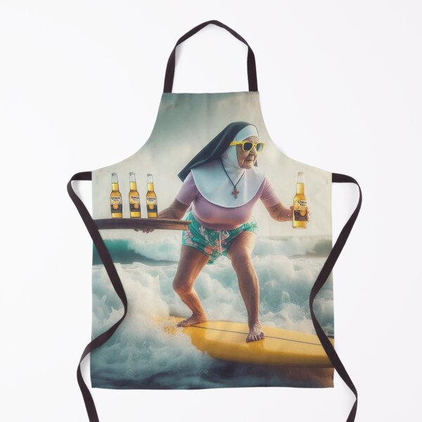 Item preview, "Sister Suds & Surf: Holy Water Never Tasted This Good!" designed and sold by Print Fiction.