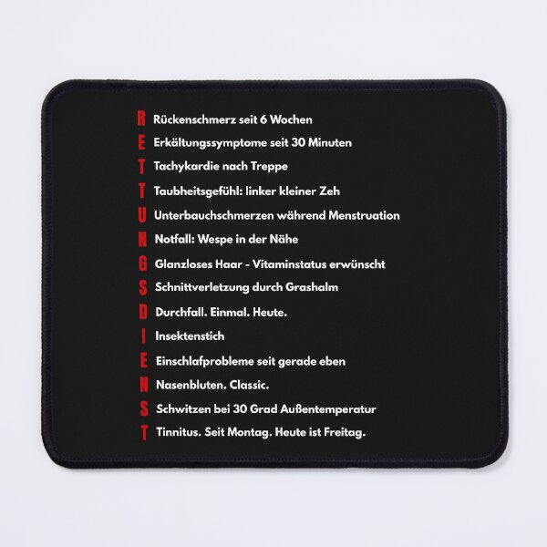 Item preview, EMERGENCY SERVICE - Reality in 14 letters designed and sold by ShiftStorm.