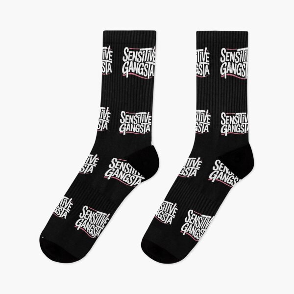 Item preview, Sensitive Gangsta - This gift is perfect for people who combine a tough style with a sensitive heart and want to express themselves with humor and authenticity.  designed and sold by ZyziowskyArt.
