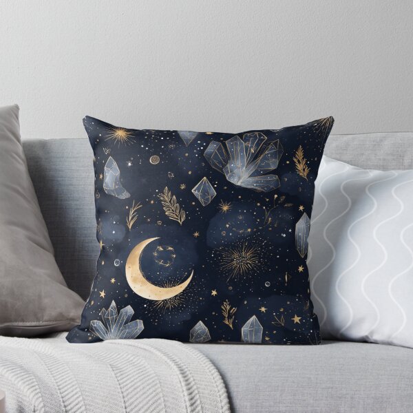 Item preview, Celestial Crystal Moon Pattern designed and sold by CleverboyDsgns.