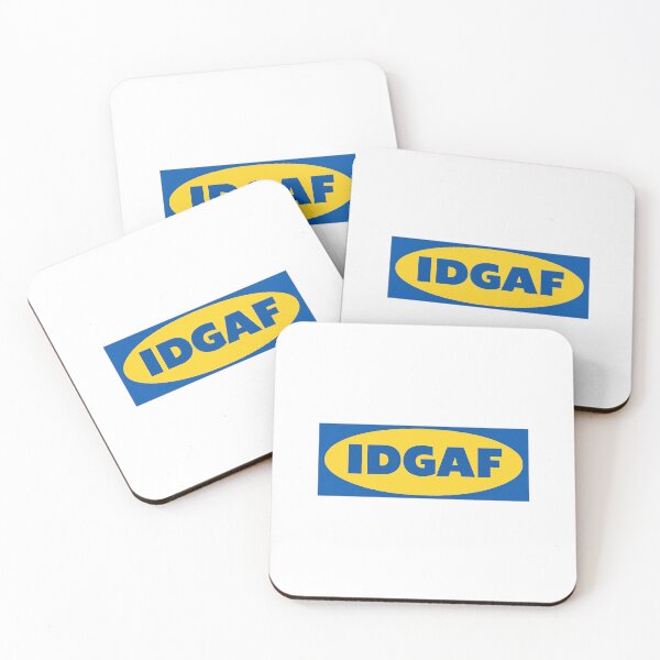 Aperçu de l'œuvre Logo IKEA IDGAF créée et vendue par kensionush.