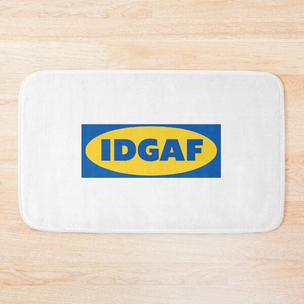 Item preview, IDGAF Logo IKEA designed and sold by kensionush.