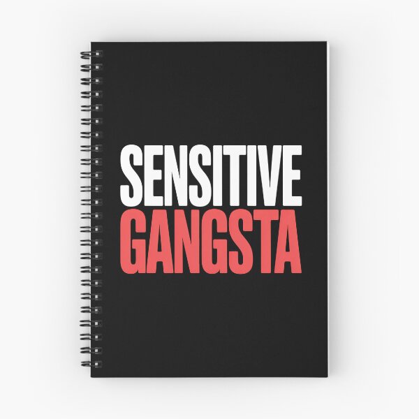 Item preview, Sensitive Gangsta - This gift is perfect for people who combine a tough style with a sensitive heart and want to express themselves with humor and authenticity.  designed and sold by ZyziowskyArt.