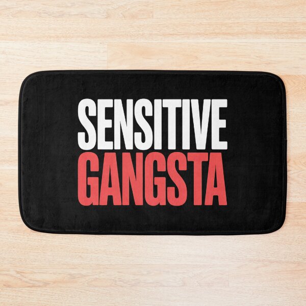 Item preview, Sensitive Gangsta - This gift is perfect for people who combine a tough style with a sensitive heart and want to express themselves with humor and authenticity.  designed and sold by ZyziowskyArt.