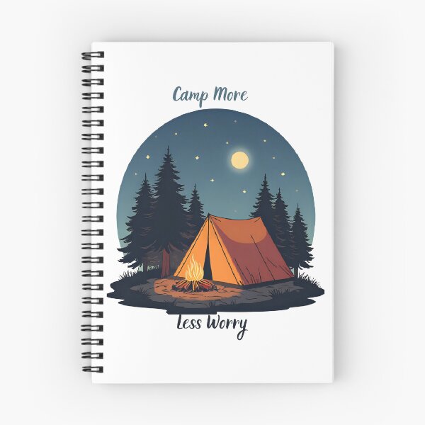Item preview, Camp More, Worry Less designed and sold by Domcreations4.