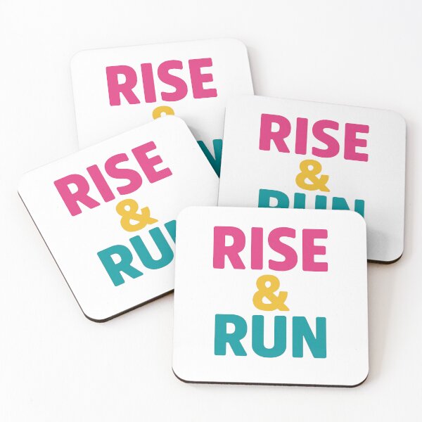 Item preview, Rise & Run – Morning Runner Motivation designed and sold by NerdyRunner.