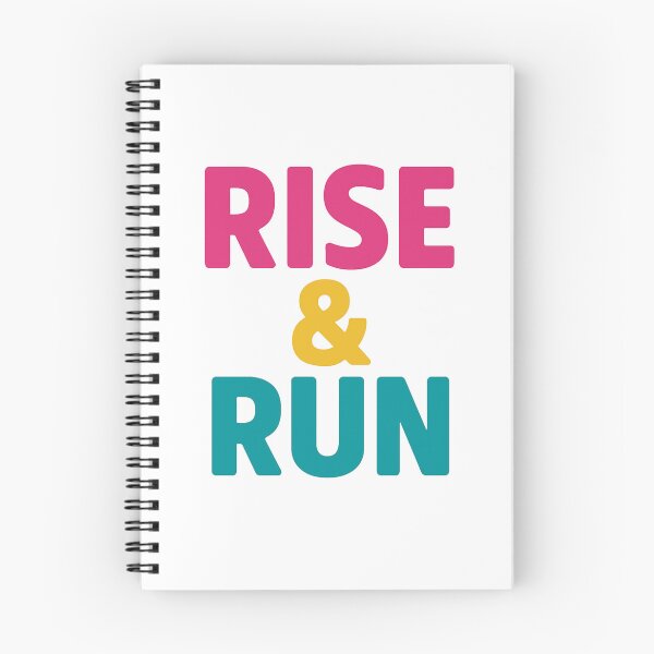 Item preview, Rise & Run – Morning Runner Motivation designed and sold by NerdyRunner.