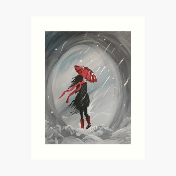 Item preview, She Walks through the Storm designed and sold by ElJen.