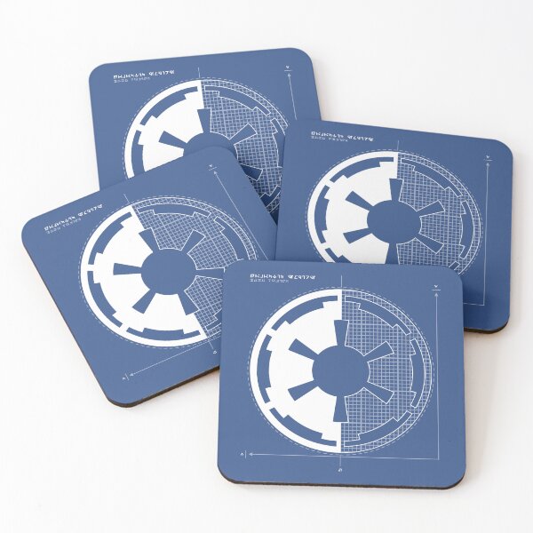 Item preview, Galactic Empire - Logo Blueprint - Star Wars designed and sold by Design Hobo.
