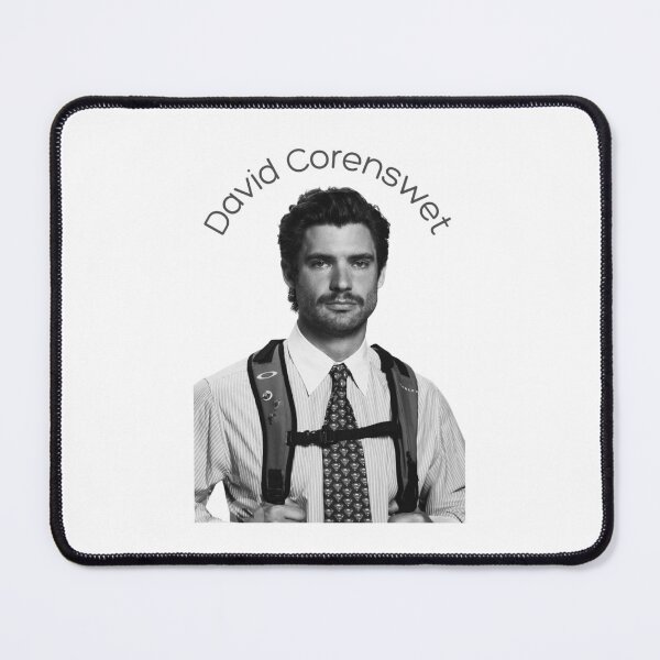 Item preview, David Corensweet in Black and White Portrait designed and sold by ecdato.
