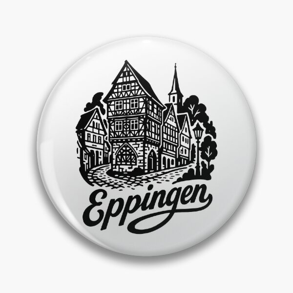 Artikelvorschau, Illustration eines Eppinger Holzhauses entworfen und verkauft von Boogosh.