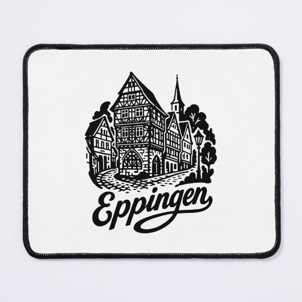 Item preview, Eppingen Timber House Illustration designed and sold by Boogosh.
