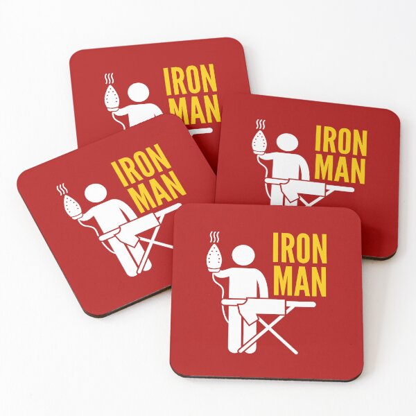 Item preview, Iron Man ironing (Red) designed and sold by CherieTree.