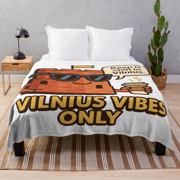 Item preview, Vilnius Vibes Only: Europe Landmark Travel Architecture designed and sold by Globalcitytees.