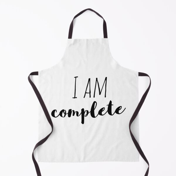 Item preview, I Am Complete – Wholeness Affirmation – Minimalist Motivational Typography designed and sold by Camila  Ardila.