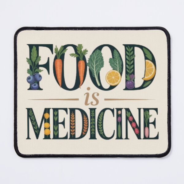 Item preview, Food Is Medicine designed and sold by JediKittenWars.