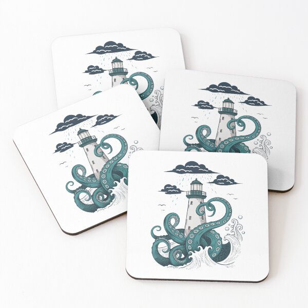 Item preview, Storm Kraken & Lighthouse designed and sold by SignumShop.