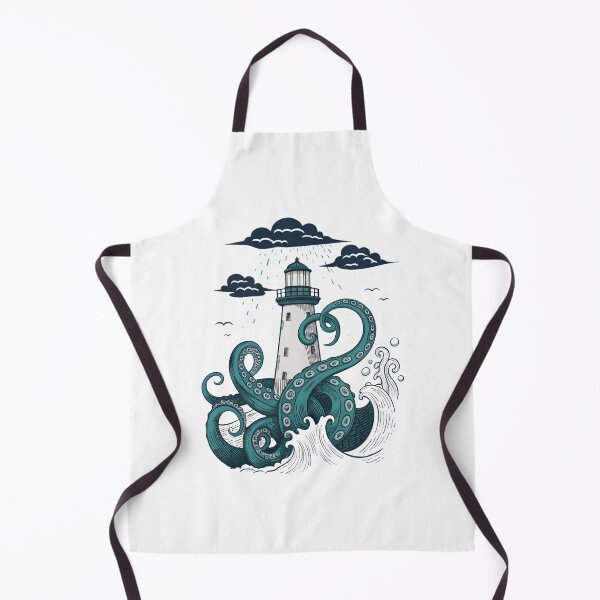 Item preview, Storm Kraken & Lighthouse designed and sold by SignumShop.
