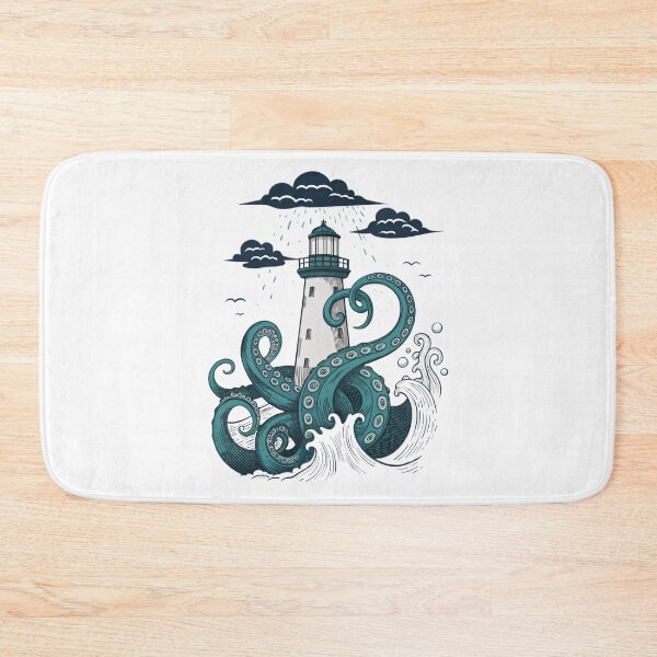 Item preview, Storm Kraken & Lighthouse designed and sold by SignumShop.